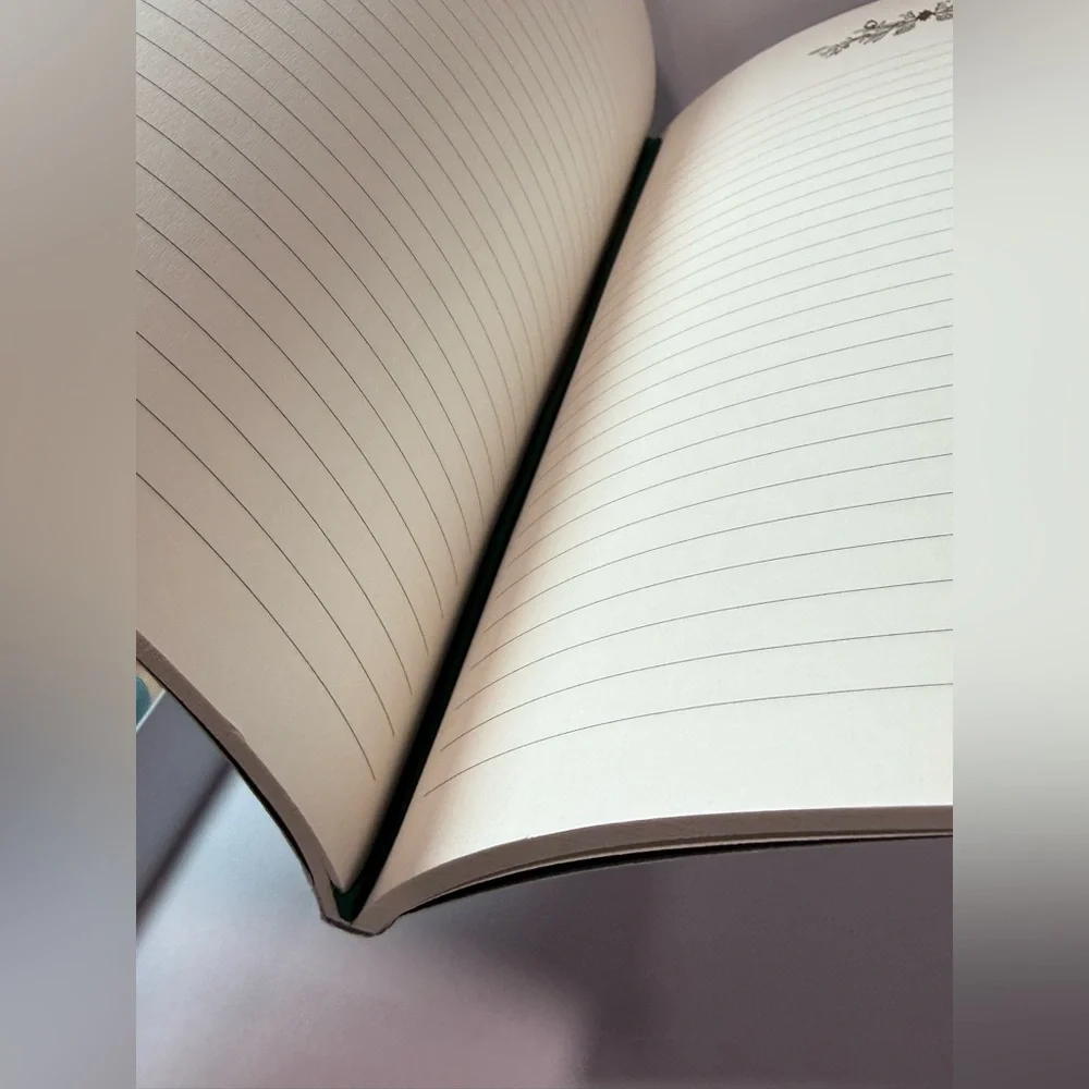 NWT Rifle Paper Co Aster Soft Cover Journal Saddle Stitch Ruled Pages